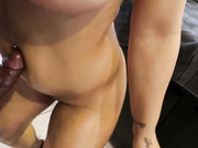 Big tits girl gets BBC