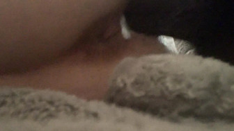 White pussy gets big black dick