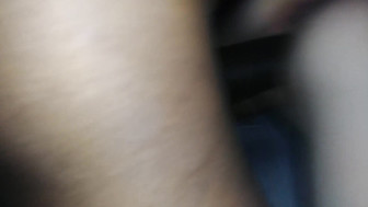 Late evening interracial fuck with young white teen