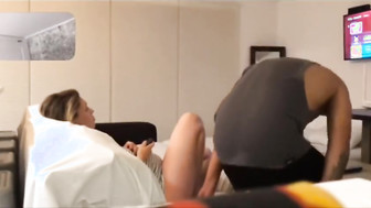 Husband shares wife with black cock