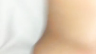 PAWG fucked in doggystyle position and swallows cum