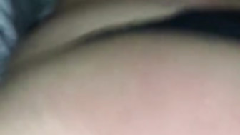 PAWG fucked in doggystyle position and swallows cum