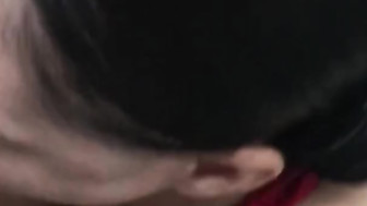 Black cock blowjob and surprise