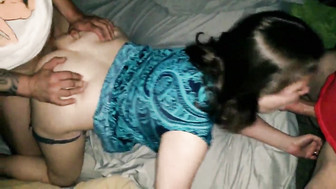 Husband shares his slut wife with friend