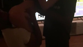 Sharing GF with two big black cocks