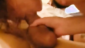 Hubby watches wife shared with his friend