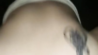 Sitting Pretty on Black Dick