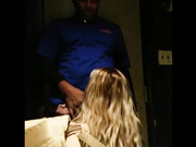 Quick Love Hotwife in New Orleans Bar Bathroom