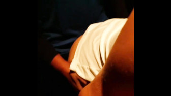 Quick Love Hotwife in New Orleans Bar Bathroom