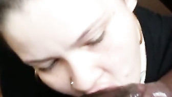 Hoe Sucking BBC & then Sharing Dick
