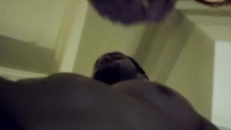 Sexy blond girl and strong bf