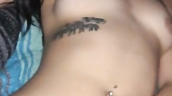 Beautiful hot body brunette with BBC