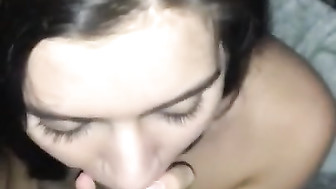 Beautiful hot body brunette with BBC