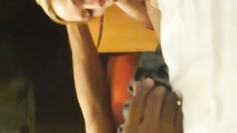 Boyfriend films his hot GF with his black friend