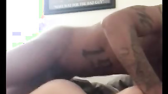 Tiny Latina taking BBC Doggystle