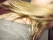 Husband films his wife in gloryhole