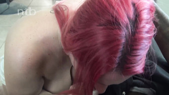 Redhead with huge natural tits enjoys Big Black Cock