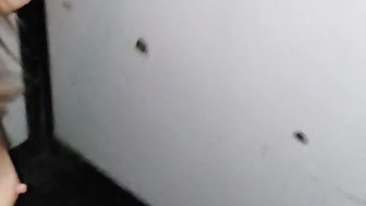 Real slut wife in gloryhole