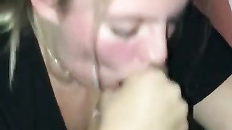 Sucking BBC off before her BF Gets Home