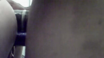 White wife gets big black cock in her ass