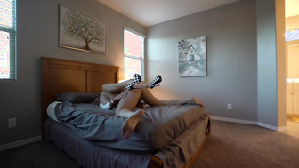 Hotwife with her new lover and hubby