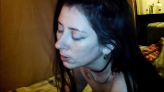 Brunette wife rides a BBC