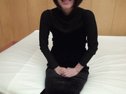 Cute asian wife on casting