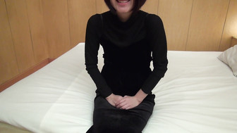 Cute asian wife on casting