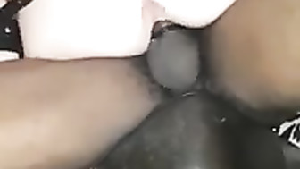 Wife moans very loudly with a black dick in her