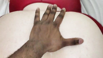 BBC long stroking that pussy proper