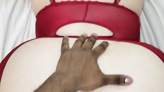 BBC long stroking that pussy proper