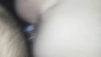 Cute white girl gets black cock