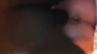 Tight pussy wife getting stretched by BBC