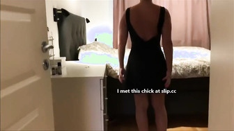 Wife training her asshole all day for BBC