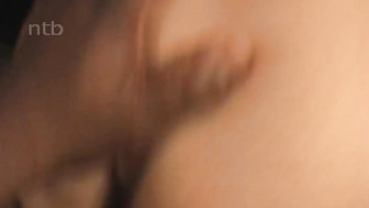 Masturbation and black cock fucking