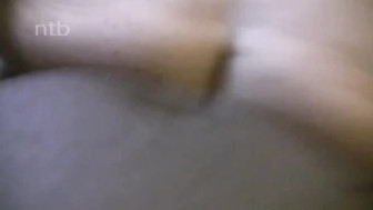 Bigtitted blonde MILF works on a Black dick