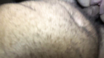 Hotwife having shower together and hard and bareback sex after that