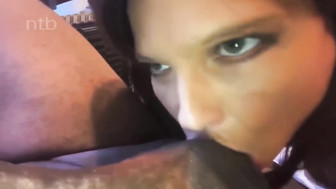 Big boobs and hot booty for huge BBC