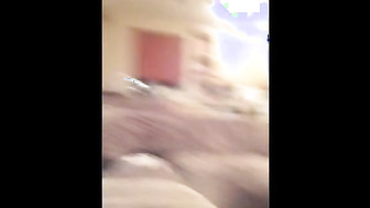 Hotass gf rides black dick bareback