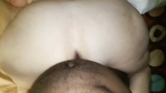 BBW fucked bare doggystyle