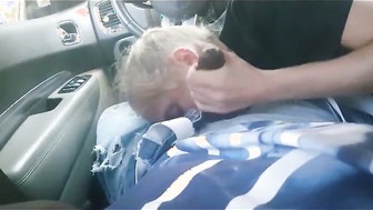 Another blonde gf cocksucker