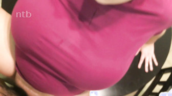 Chubby gf kitchen fuck and creampie