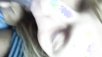 Client eating my cum