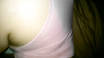 Thick amateur girl with creamy pussy