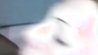 Amateur girls with big BBC in mouth