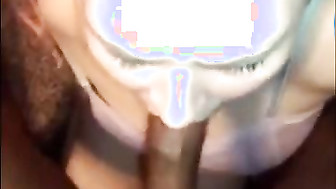 Amateur gf sucking Black Cock