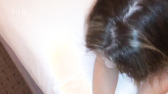 Group amateur orgy with facial ending