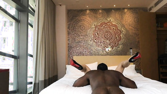 Masked Black Bull having fun with hot milf