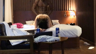 Brunette hotwife having great time with a BBC lover