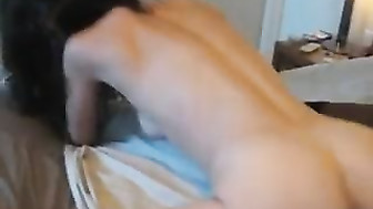 Wife Rides Black Man for Hubby